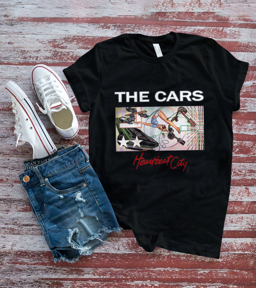 The Cars Heartbeat City Album T-Shirt