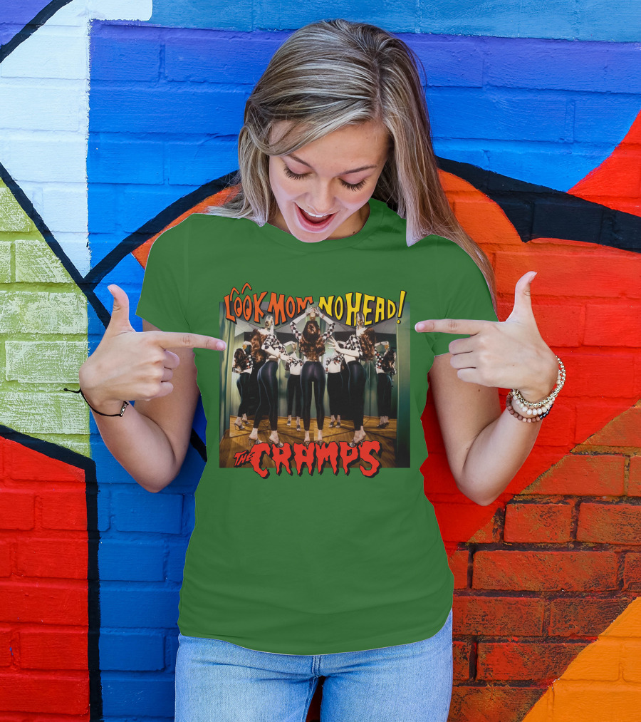Look Mom No Head The Cramps Mirror Reflections T-Shirt