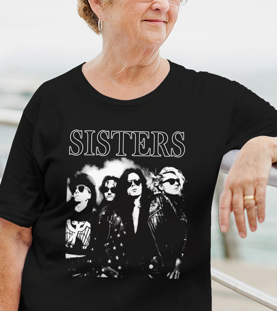 SISTERS Mercyy Punk Rock Band T-Shirt