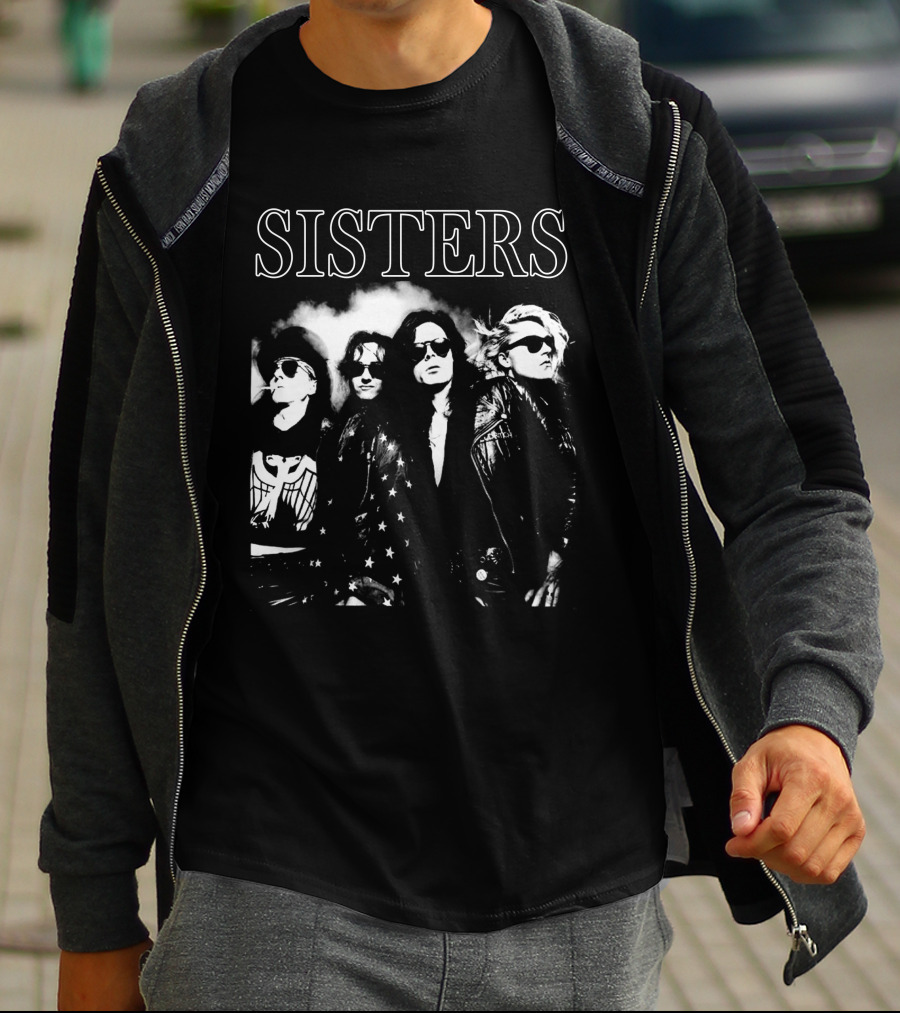 SISTERS Mercyy Punk Rock Band T-Shirt