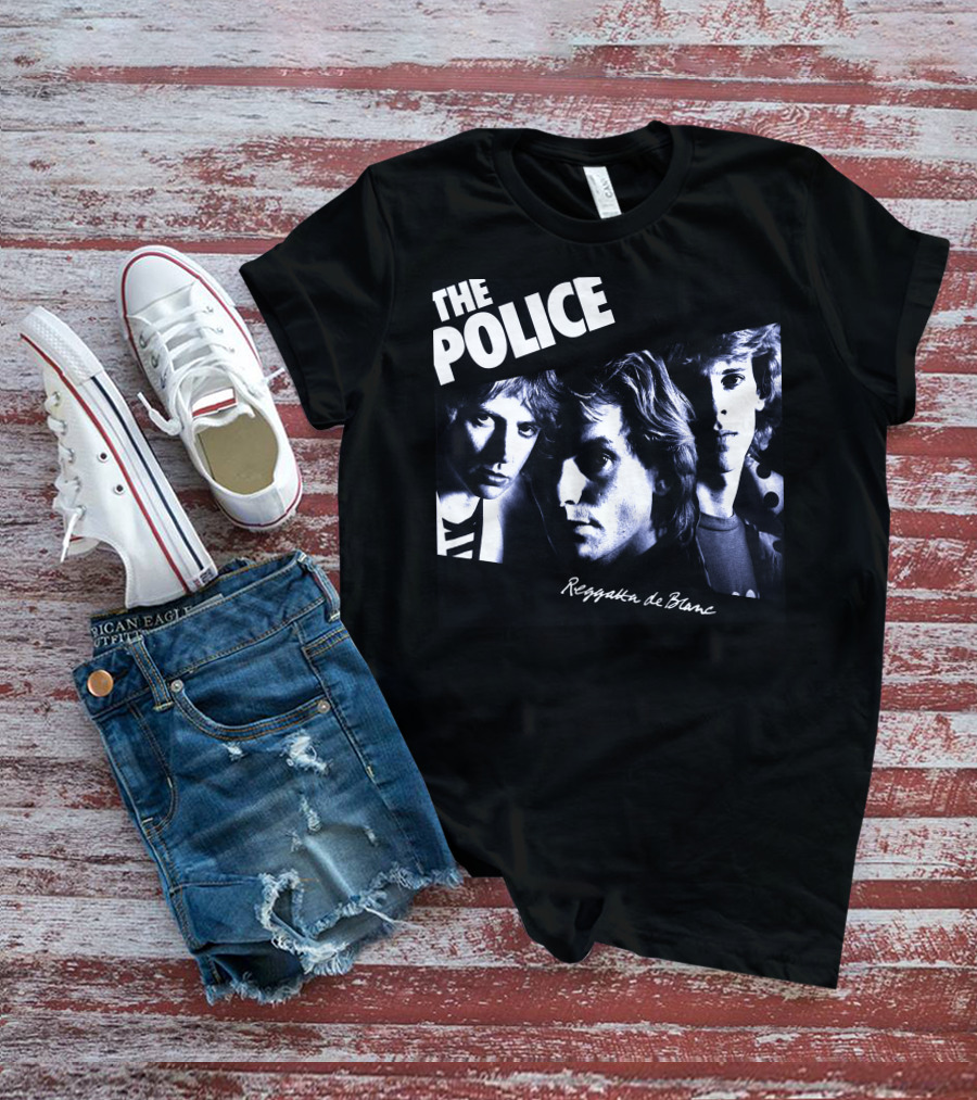 THE POLICE Reggatta De Blanc T-Shirt