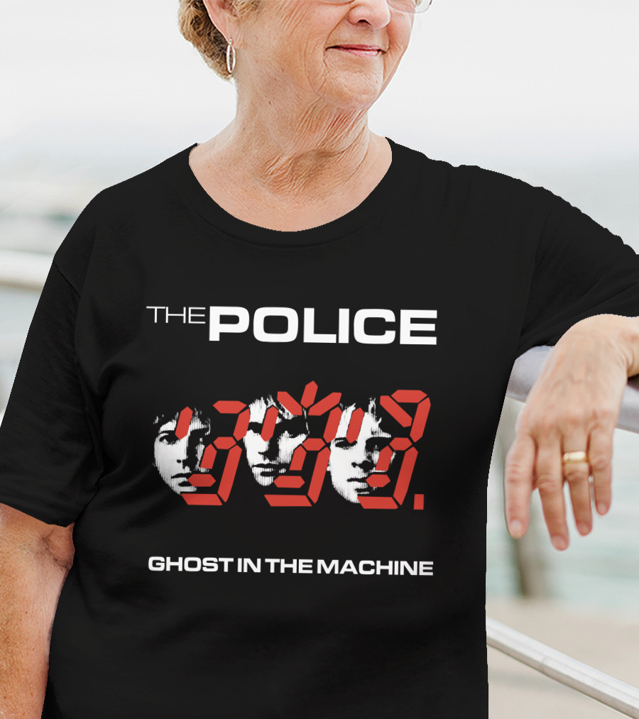 THE POLICE GHOST IN THE MACHINE 1981 ALBUM T-Shirt