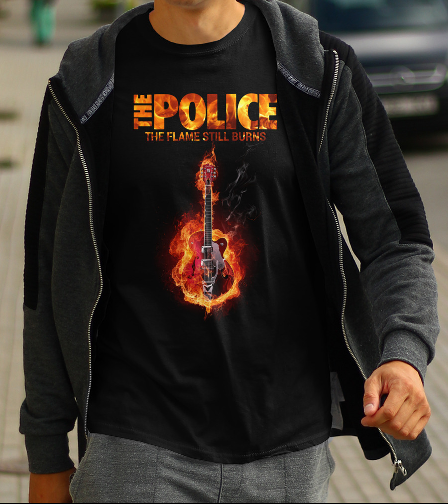The Police The Flame Still Burns T-Shirt