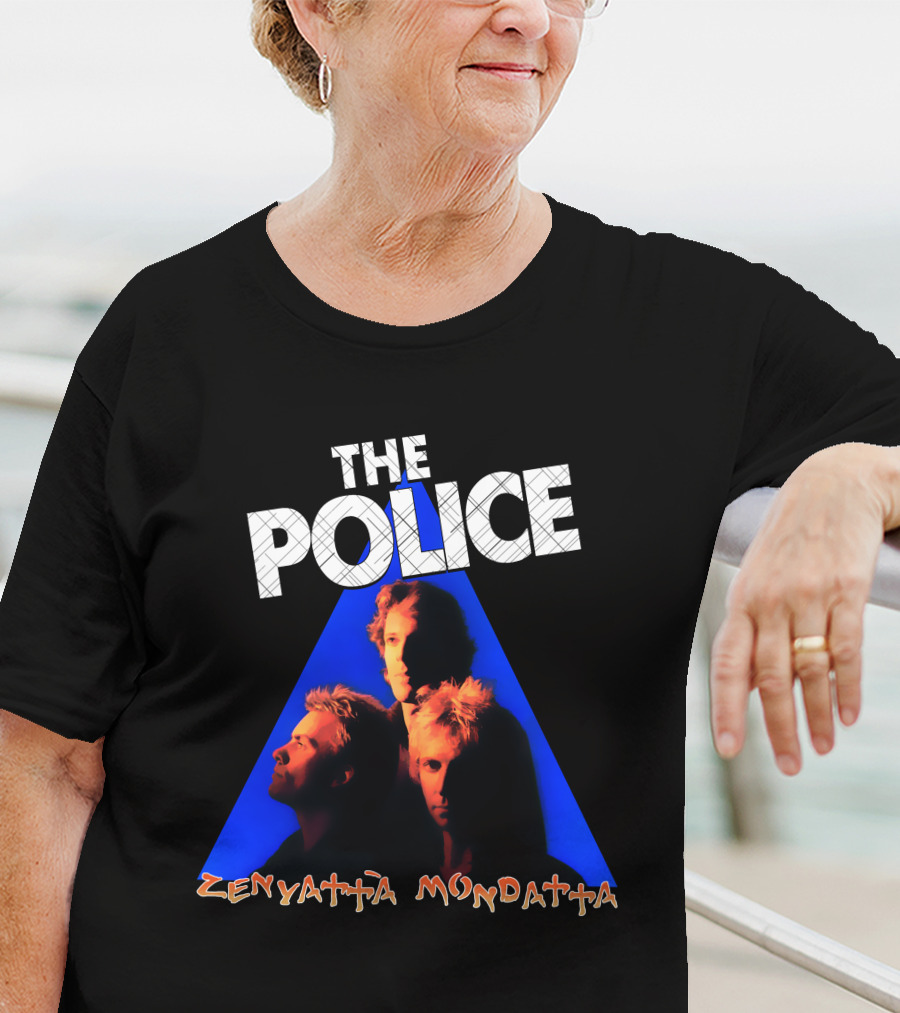 The Police Zenyatta Mondatta Album Cover T-Shirt
