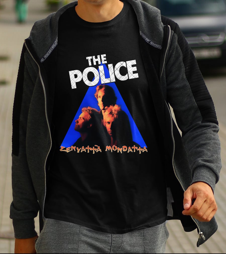 The Police Zenyatta Mondatta Album Cover T-Shirt