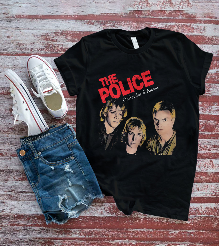 The Police Outlandos D'Amour Vintage Band T-Shirt