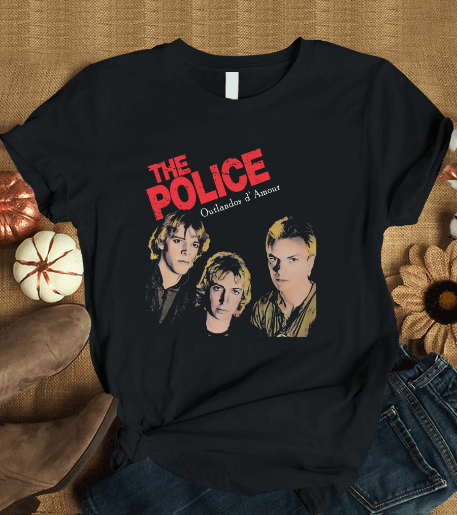 The Police Outlandos D'Amour Vintage Band T-Shirt