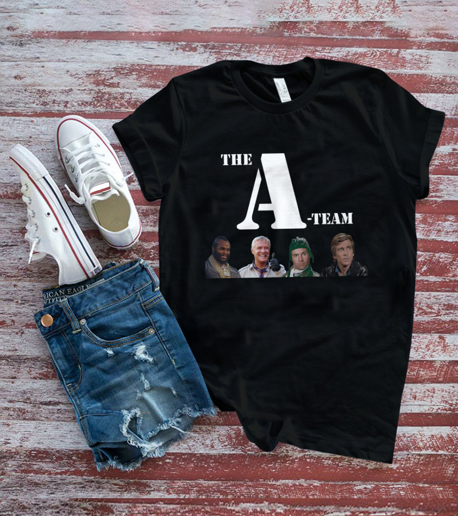 The A-Team TV Characters Iconic Group T-Shirt