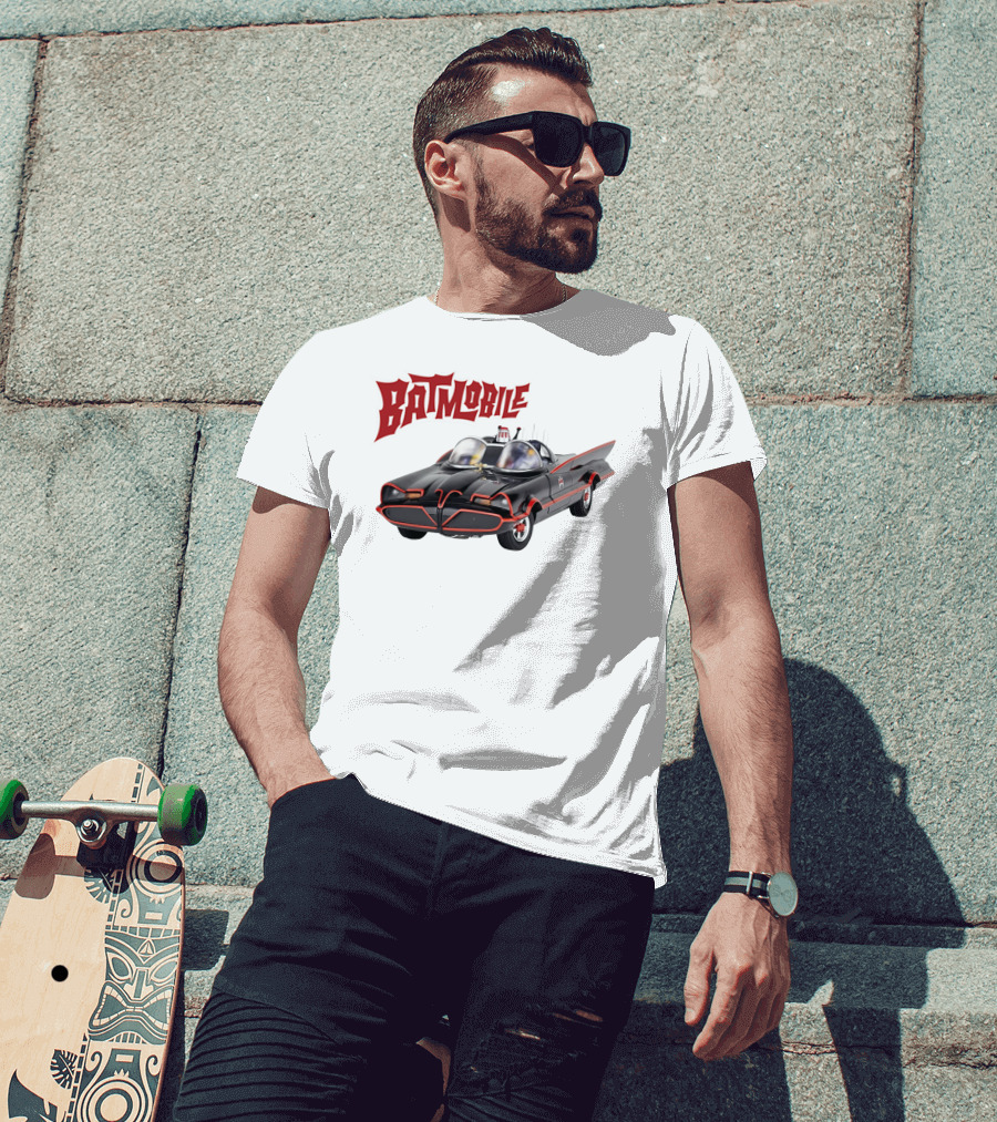 Batmobile Classic 1966 TV Series Car T-Shirt