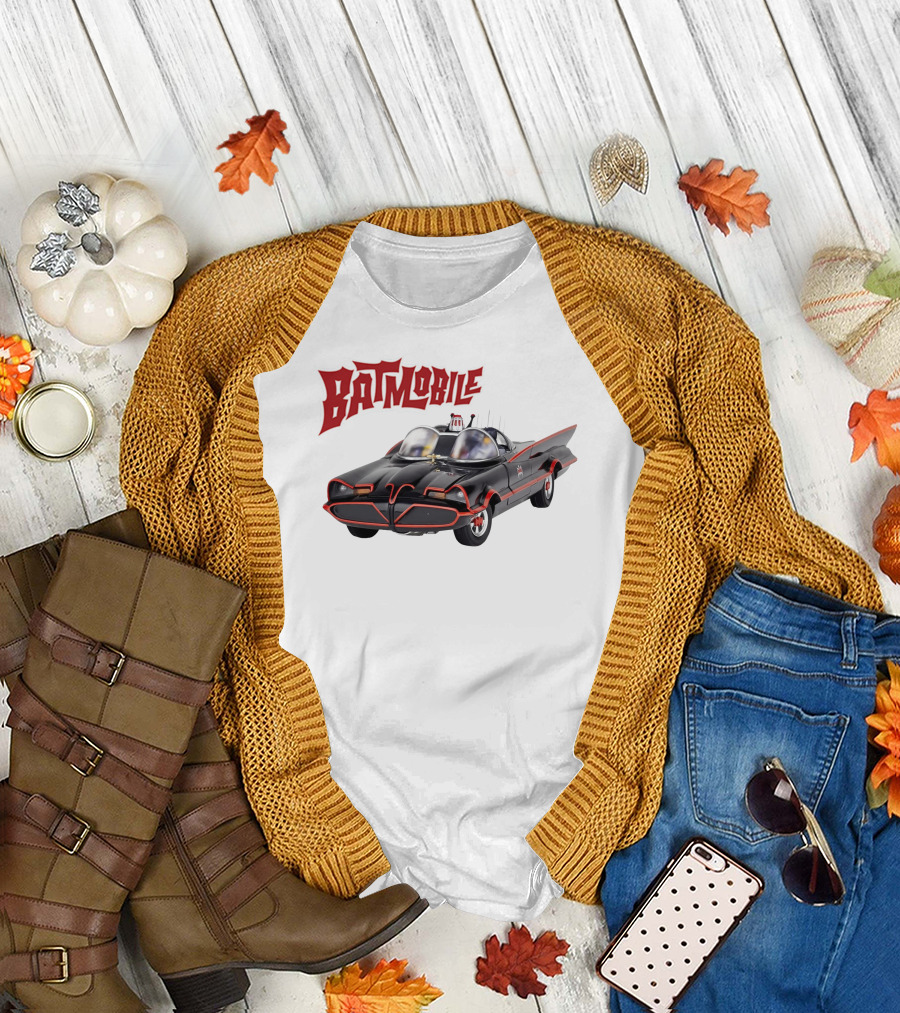 Batmobile Classic 1966 TV Series Car T-Shirt