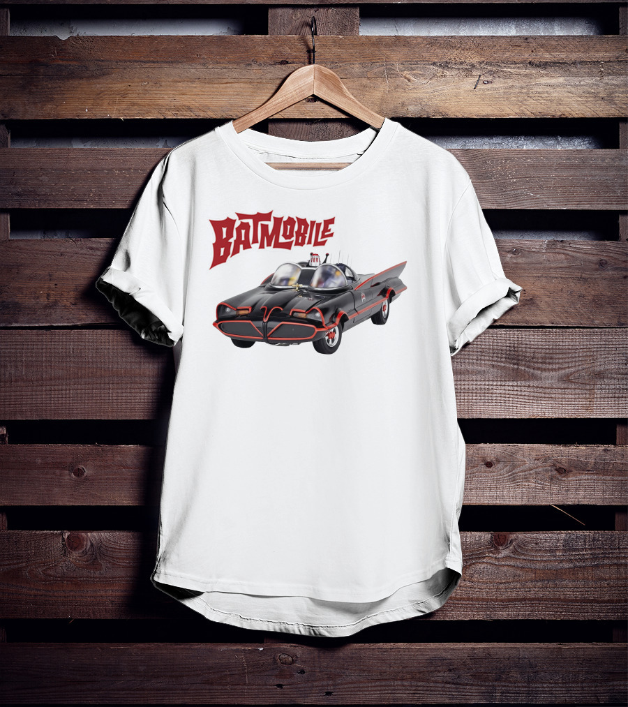 Batmobile Classic 1966 TV Series Car T-Shirt