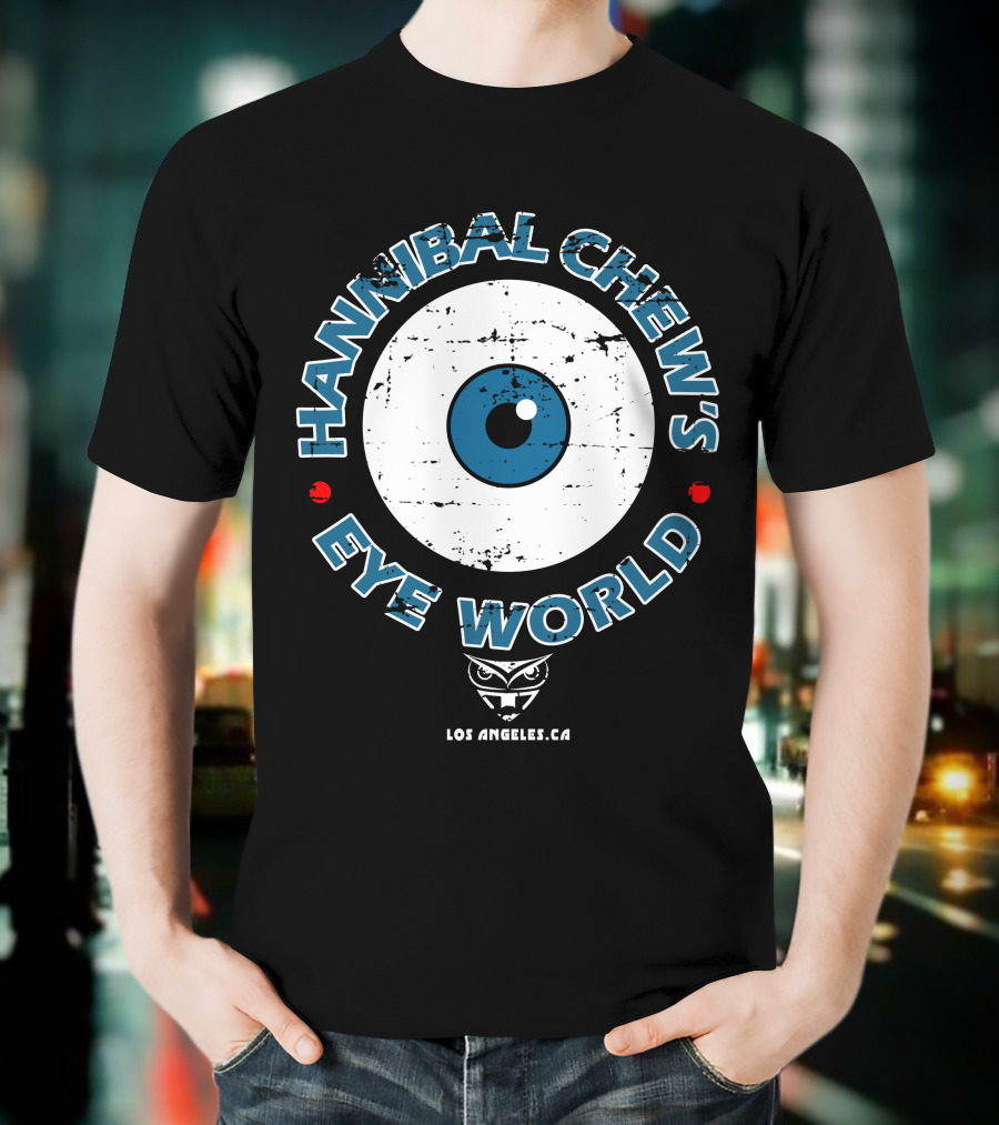 Hannibal Chew's Eye World Los Angeles CA Blade Runner 9254 T-Shirt