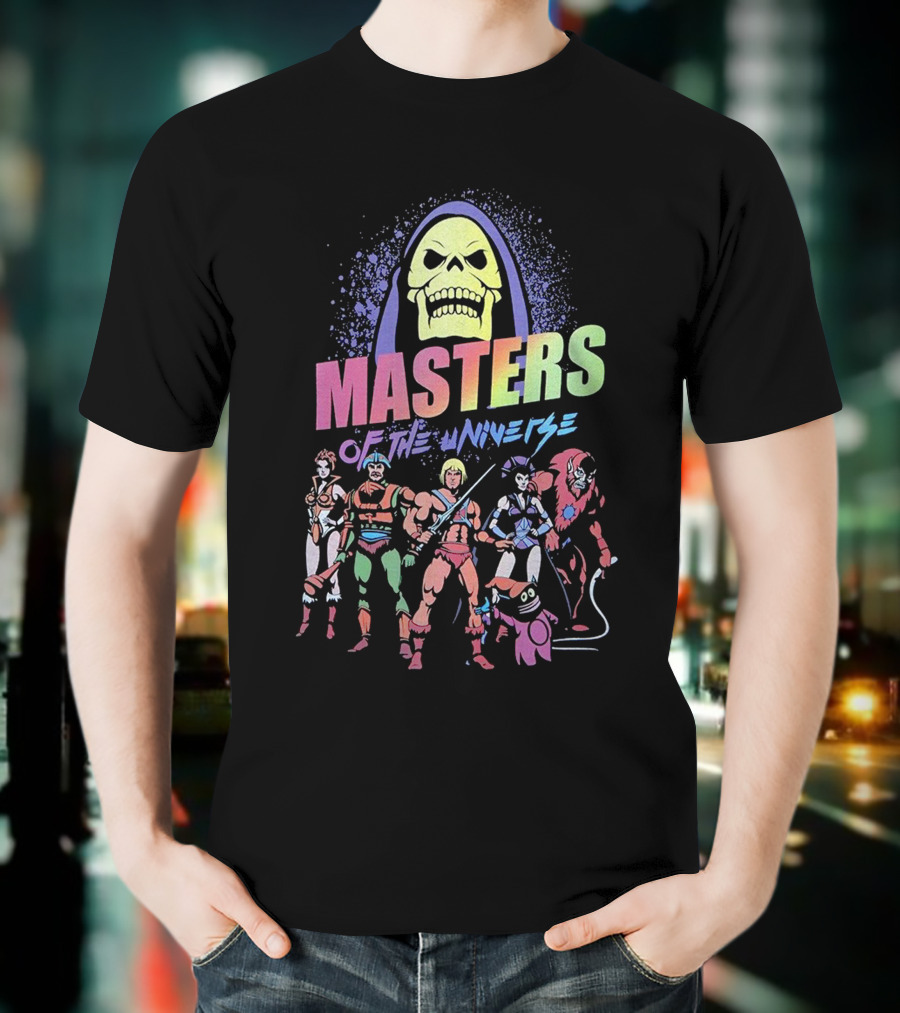Masters Of The Universe He-man And Characters Skeletor T-Shirt
