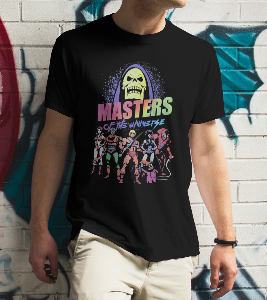 Masters Of The Universe He-man And Characters Skeletor T-Shirt