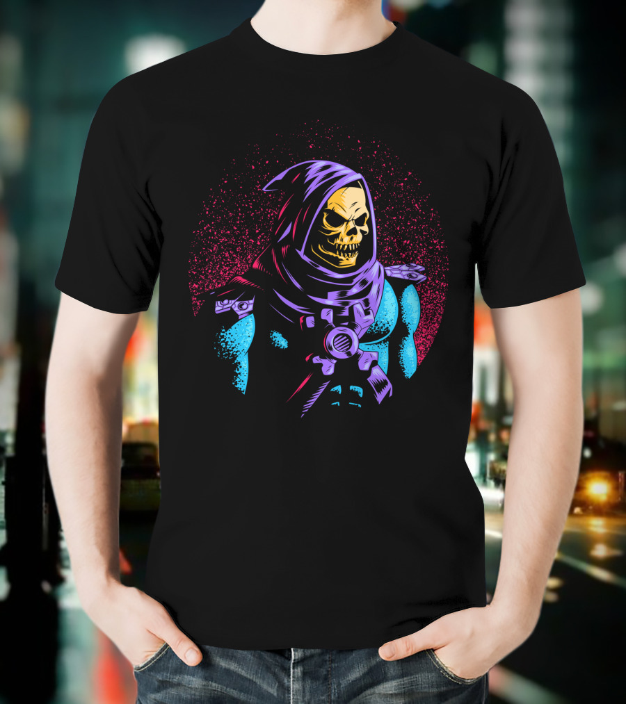Skeletor Masters Of The Universe Villain Retro T-Shirt