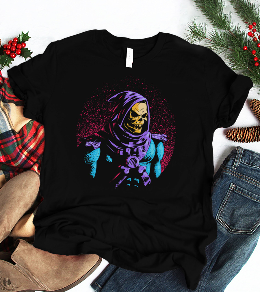 Skeletor Masters Of The Universe Villain Retro T-Shirt