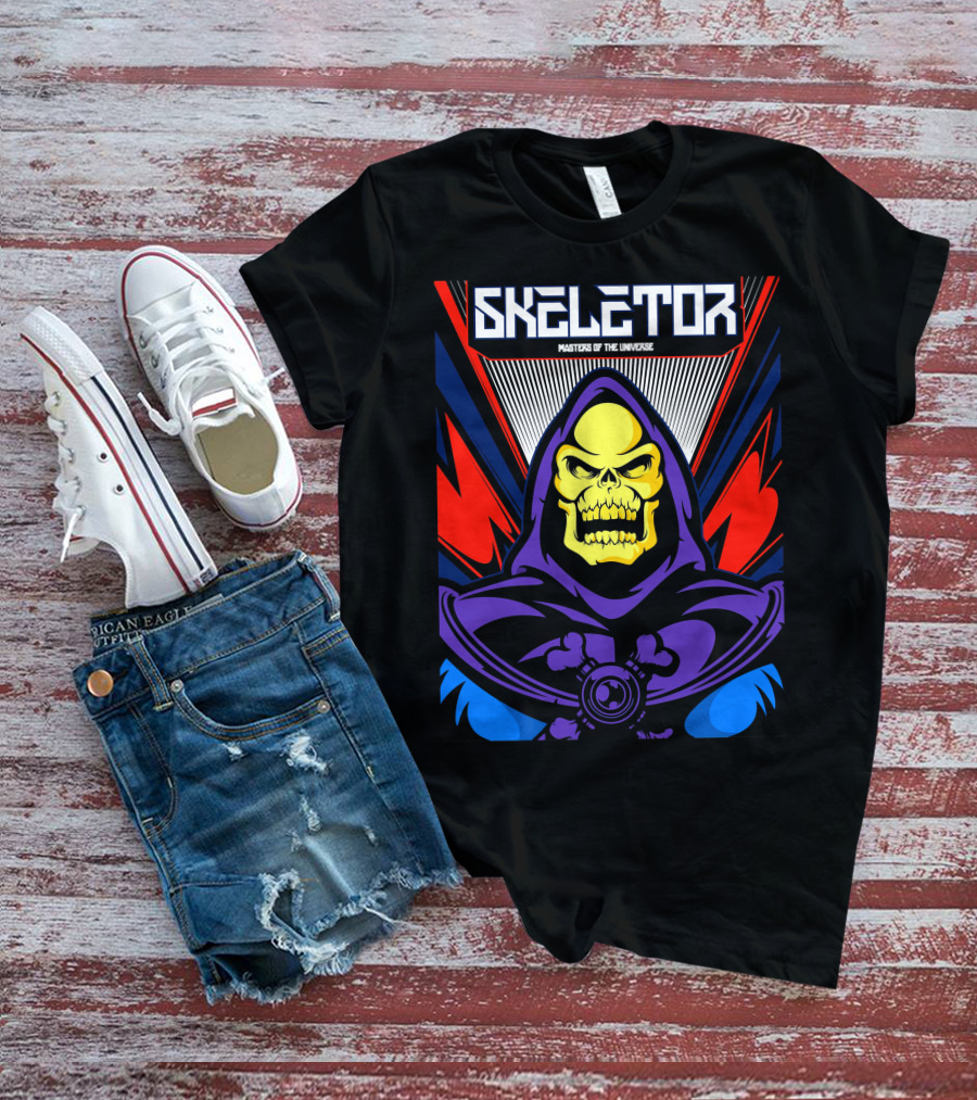 Skeletor Masters Of The Universe Iconic Villain T-Shirt