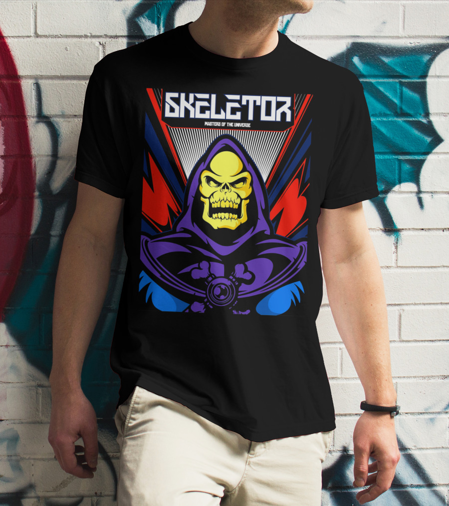 Skeletor Masters Of The Universe Iconic Villain T-Shirt