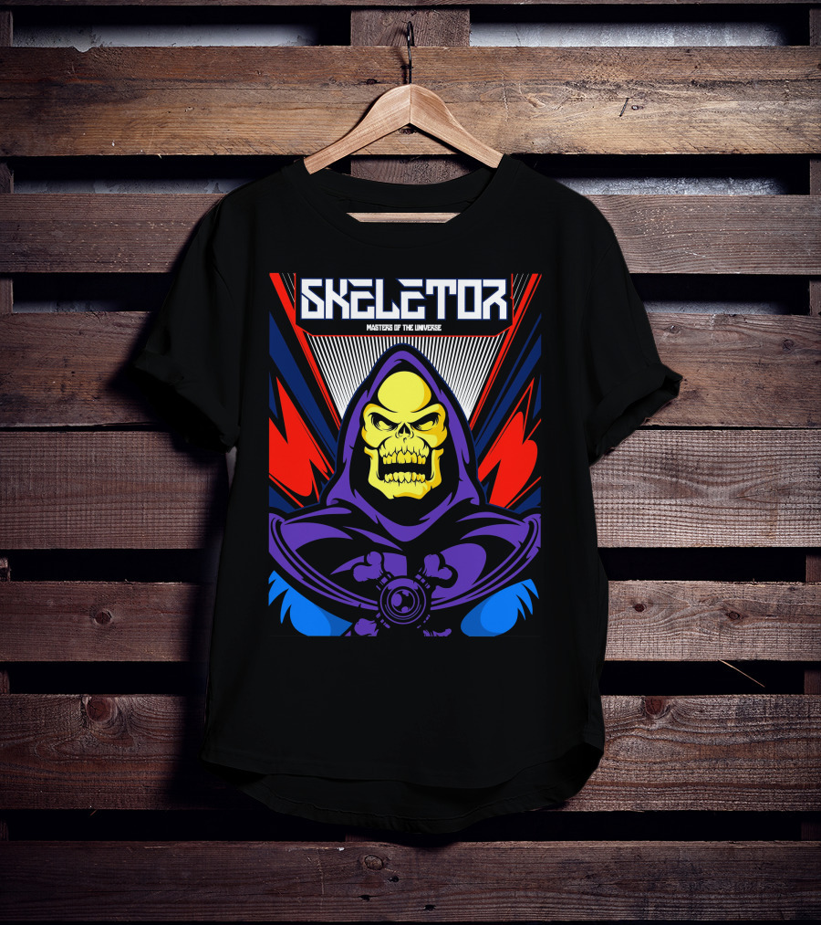 Skeletor Masters Of The Universe Iconic Villain T-Shirt