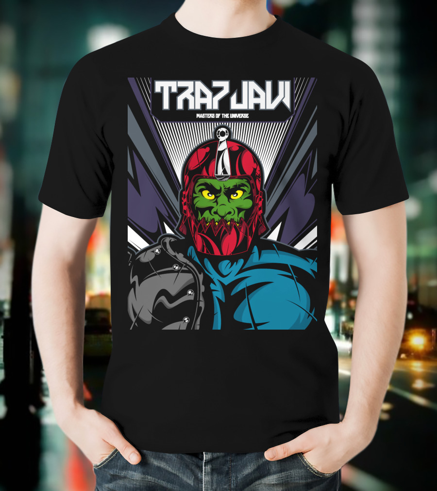 Trap Jaw Masters Of The Universe Vector T-Shirt