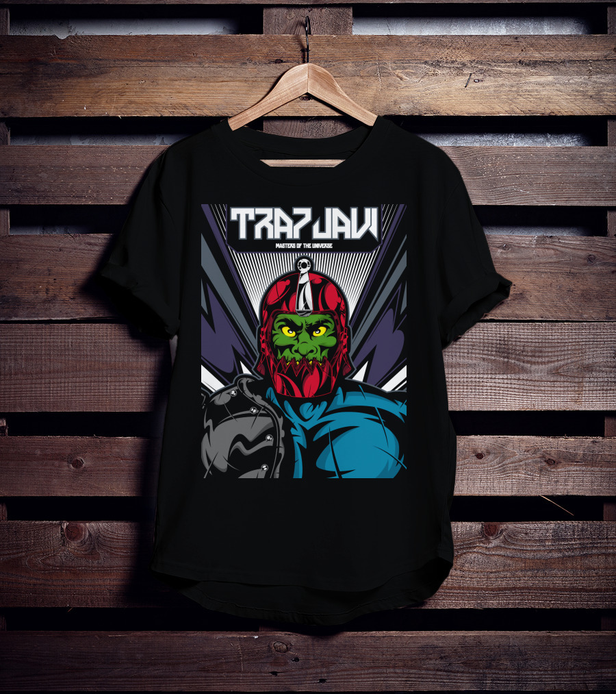 Trap Jaw Masters Of The Universe Vector T-Shirt