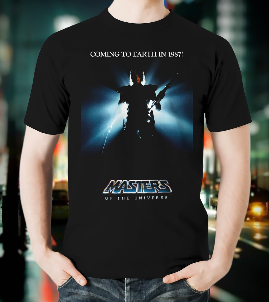 Coming To Earth In 1987 Masters Of The Universe T-Shirt