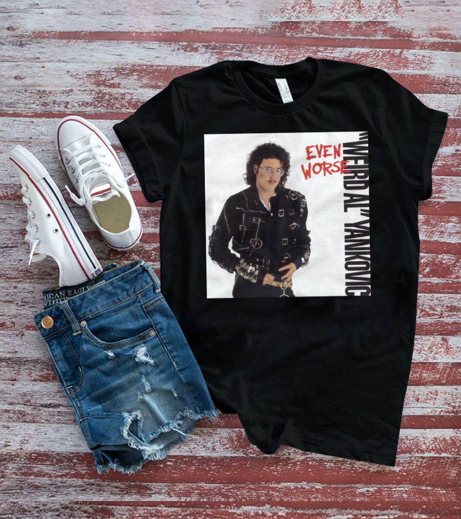 Weird Al Yankovic Even Worse Album Cover T-Shirt