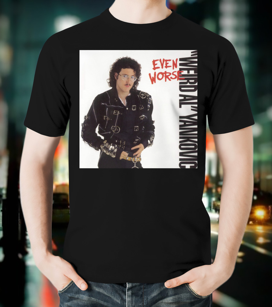 Weird Al Yankovic Even Worse Album Cover T-Shirt