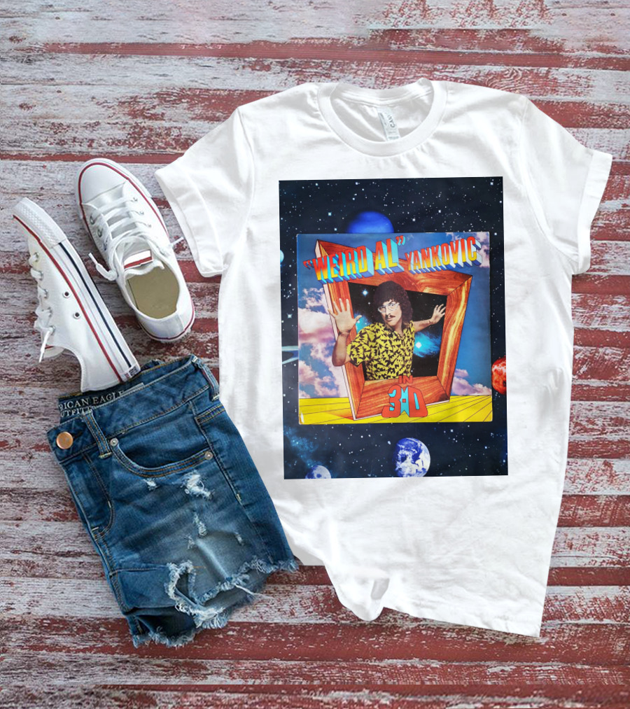 Weird Al Yankovic In 3-D Album Cover T-Shirt