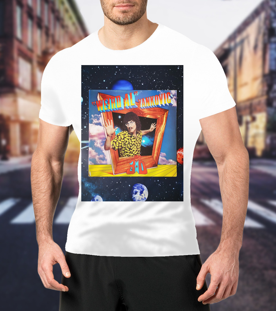 Weird Al Yankovic In 3-D Album Cover T-Shirt