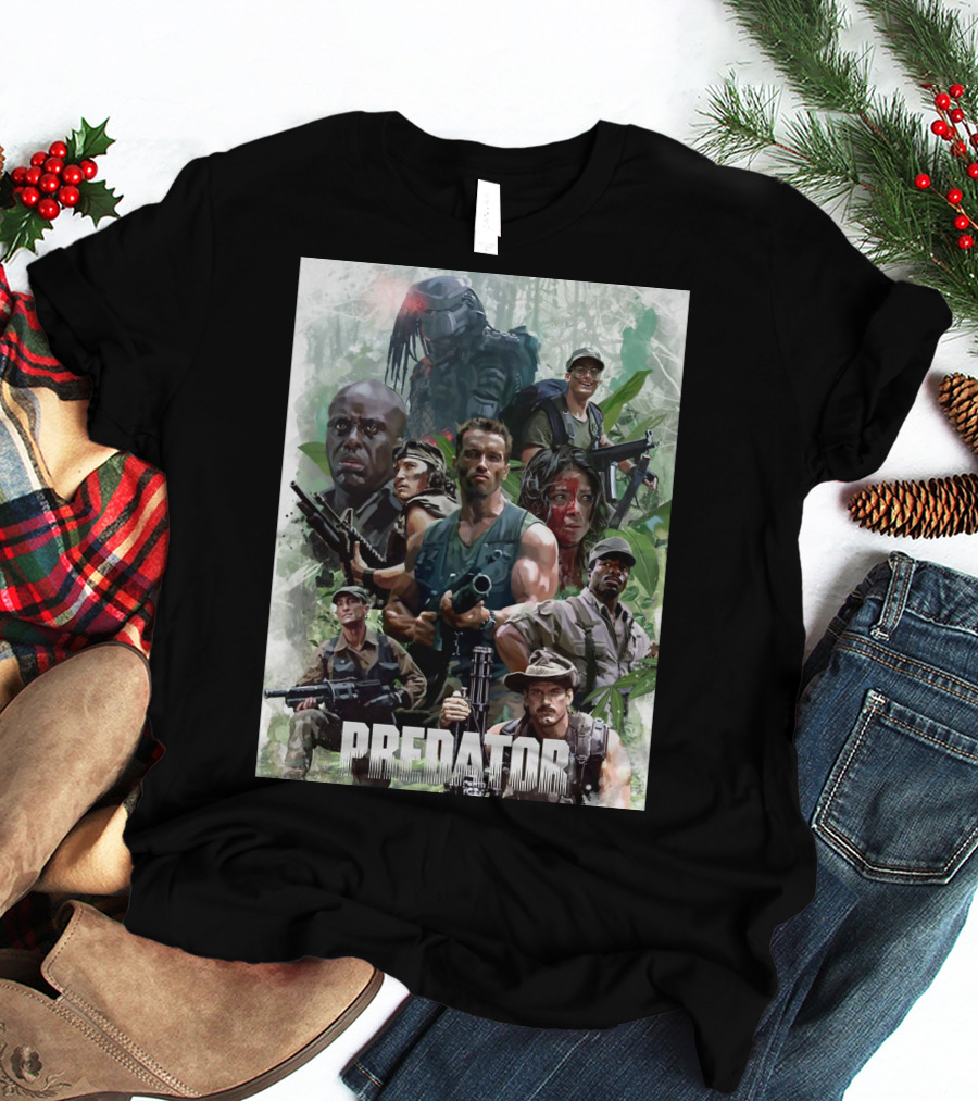 Predator Movie Characters T-Shirt