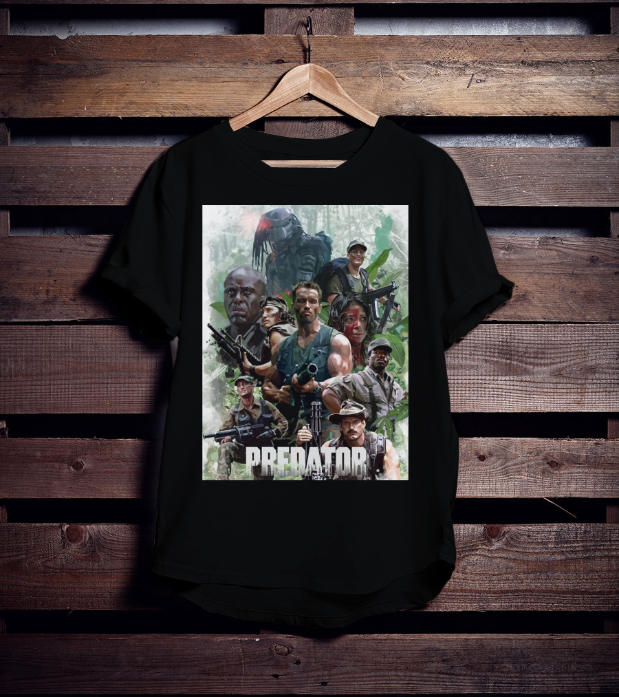 Predator Movie Characters T-Shirt