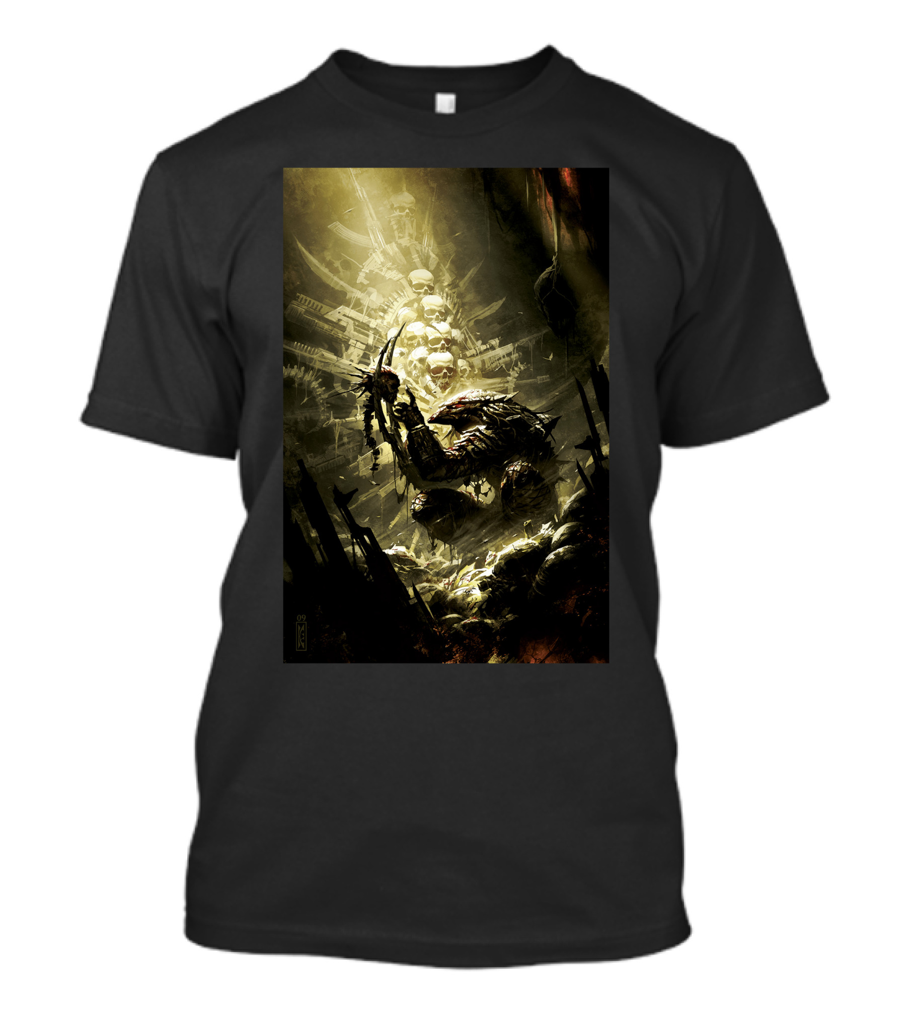 Predator Skull Throne Concept T-Shirt