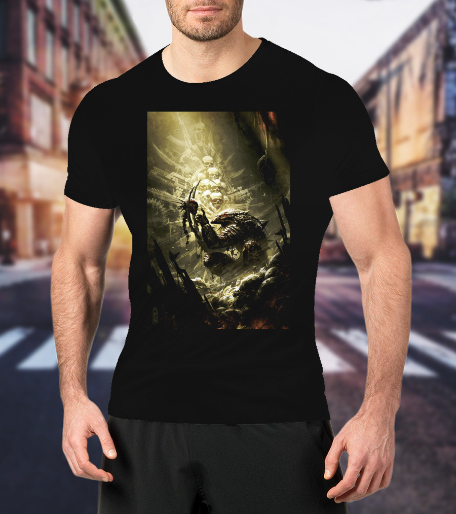 Predator Skull Throne Concept T-Shirt