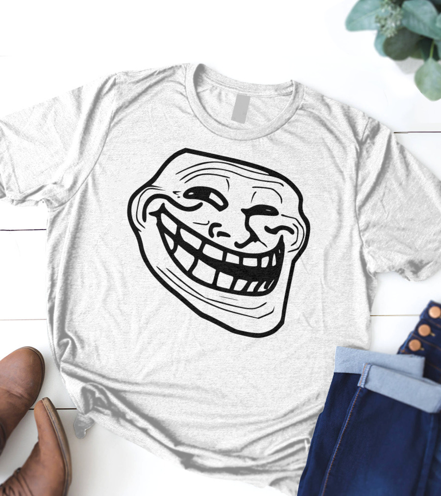 Ninja Troll Face Meme T-Shirt