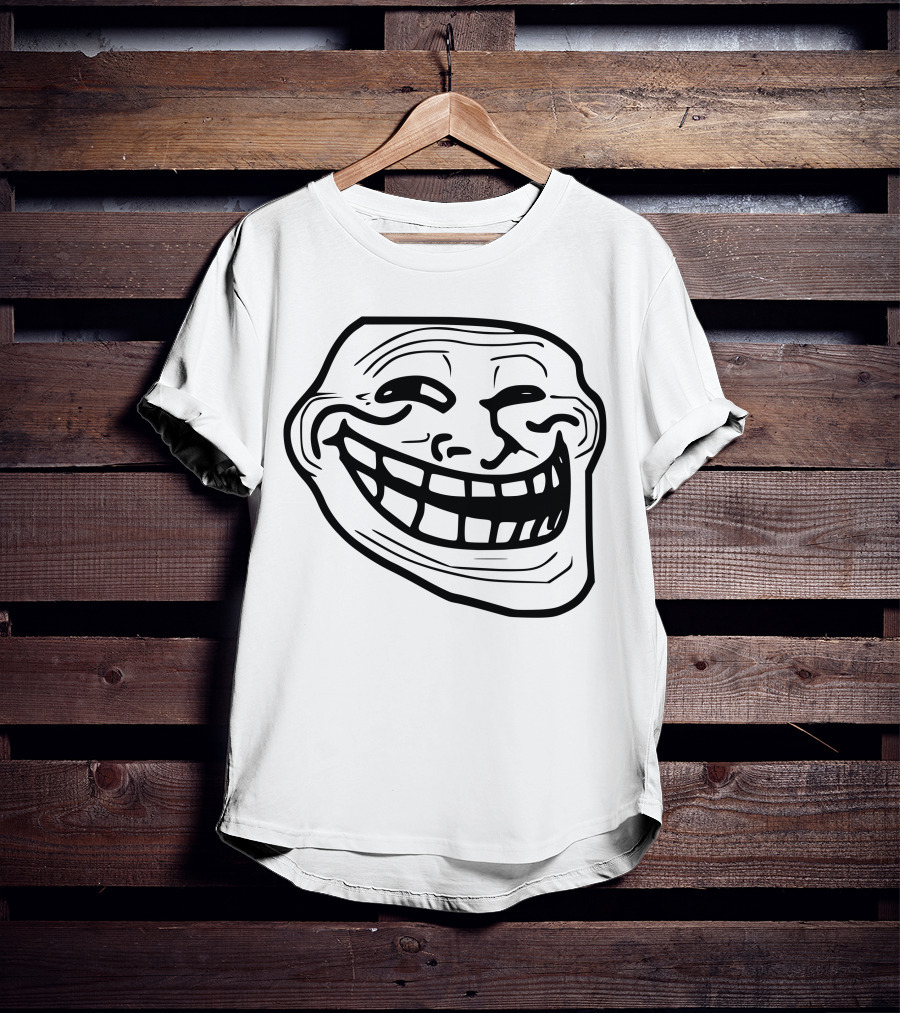 Ninja Troll Face Meme T-Shirt