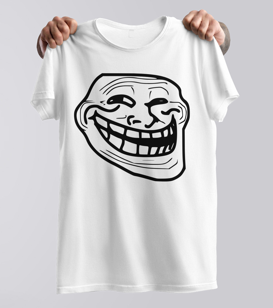 Ninja Troll Face Meme T-Shirt