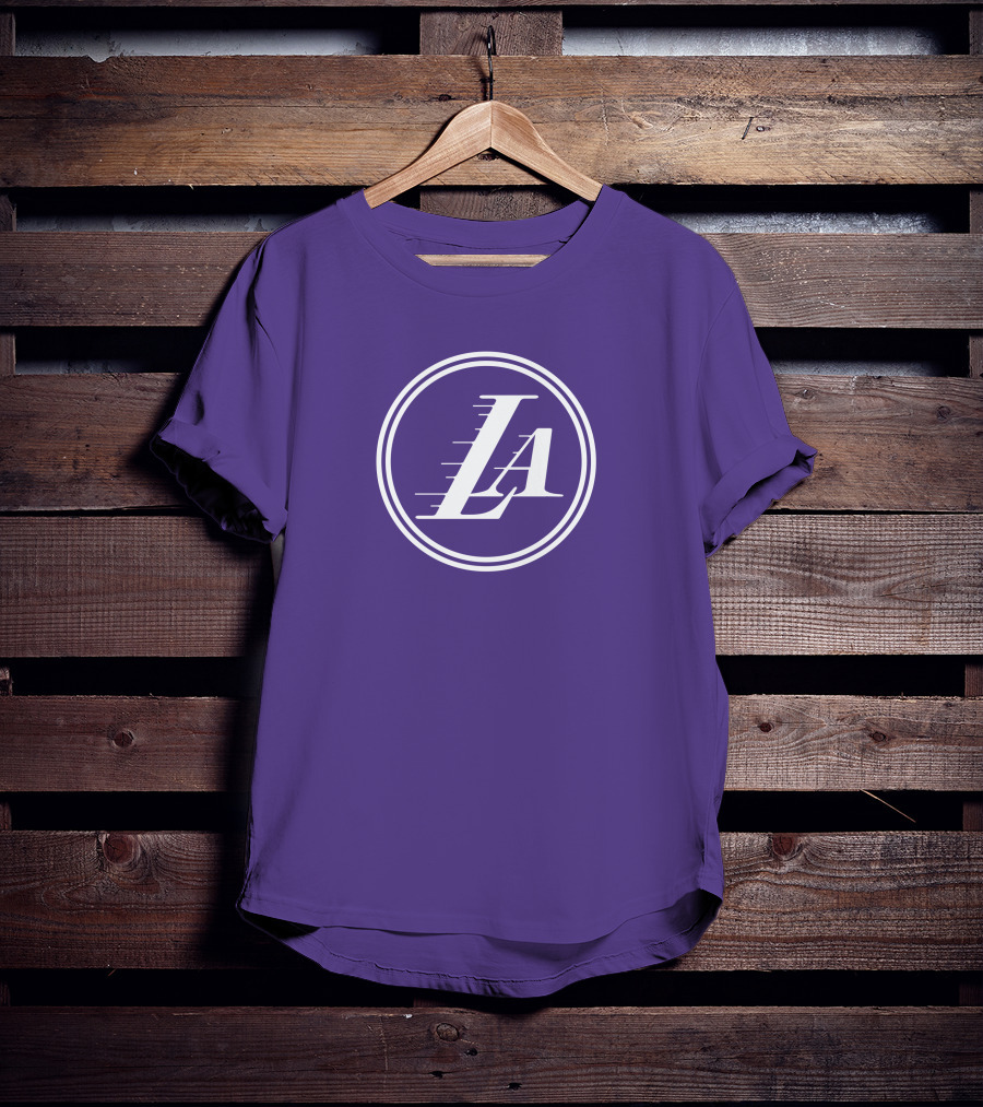 Anthony Davis Los Angeles Lakers LA Circle T-Shirt