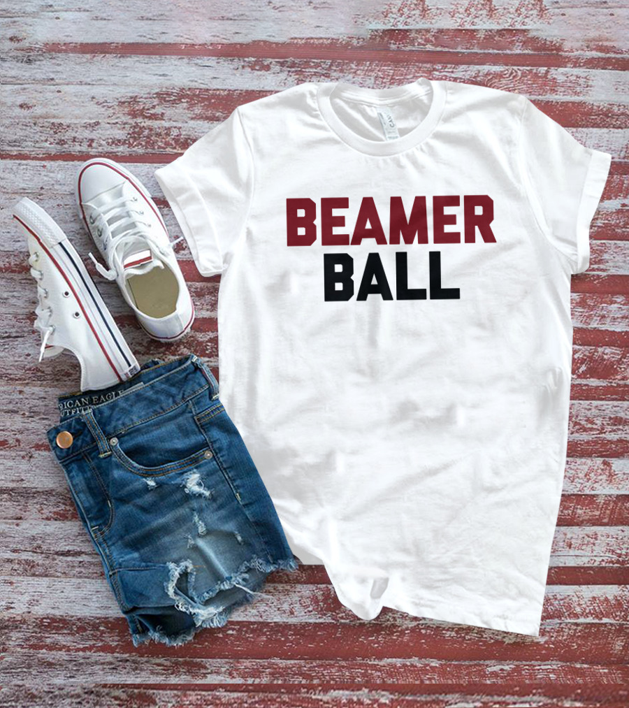 Beamer Ball White Shirt South Carolina Football Game Day T-Shirt