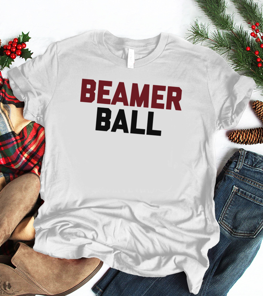 Beamer Ball White Shirt South Carolina Football Game Day T-Shirt