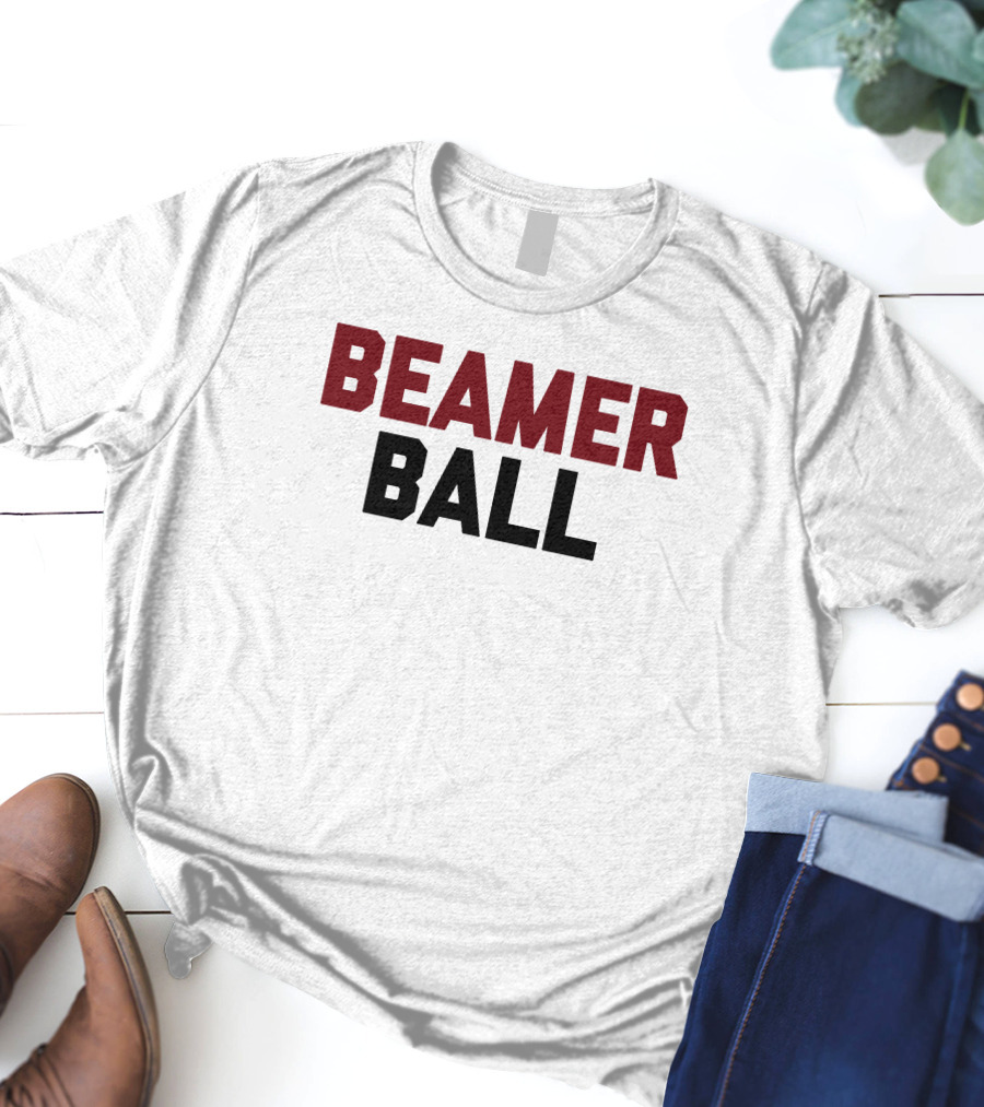 Beamer Ball White Shirt South Carolina Football Game Day T-Shirt