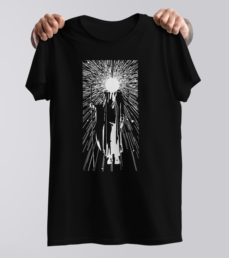 The Dischead Acid Wash Cosmic Enlightenment Burst T-Shirt