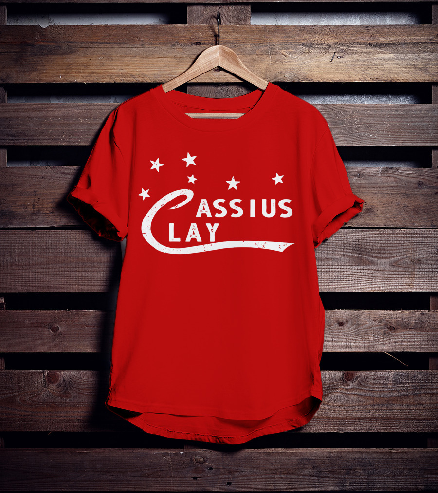 Patriot Cassius Clay Stars Red T-Shirt