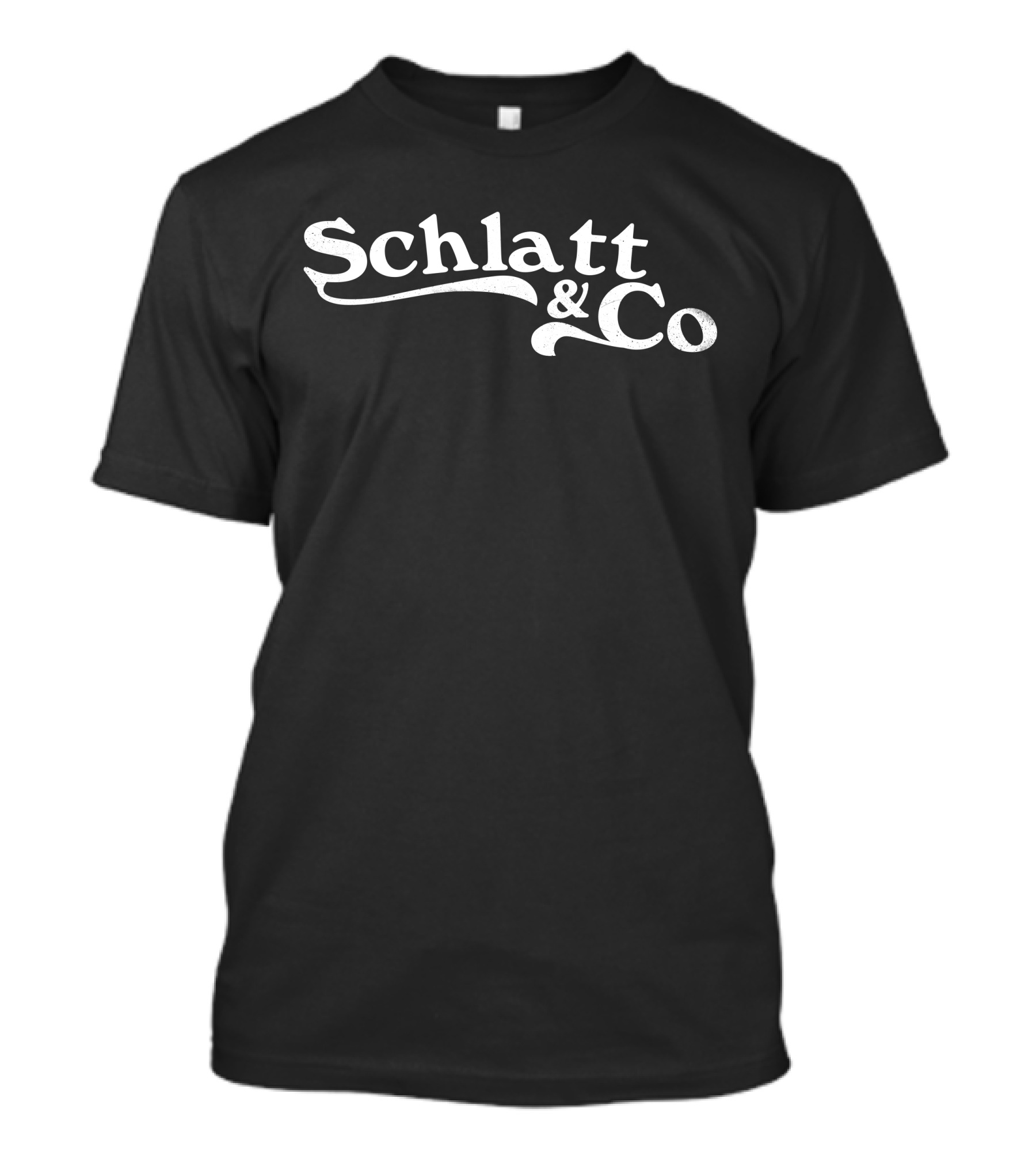 Jschlatt Merch Schlatt And Co Logo White Text T-Shirt