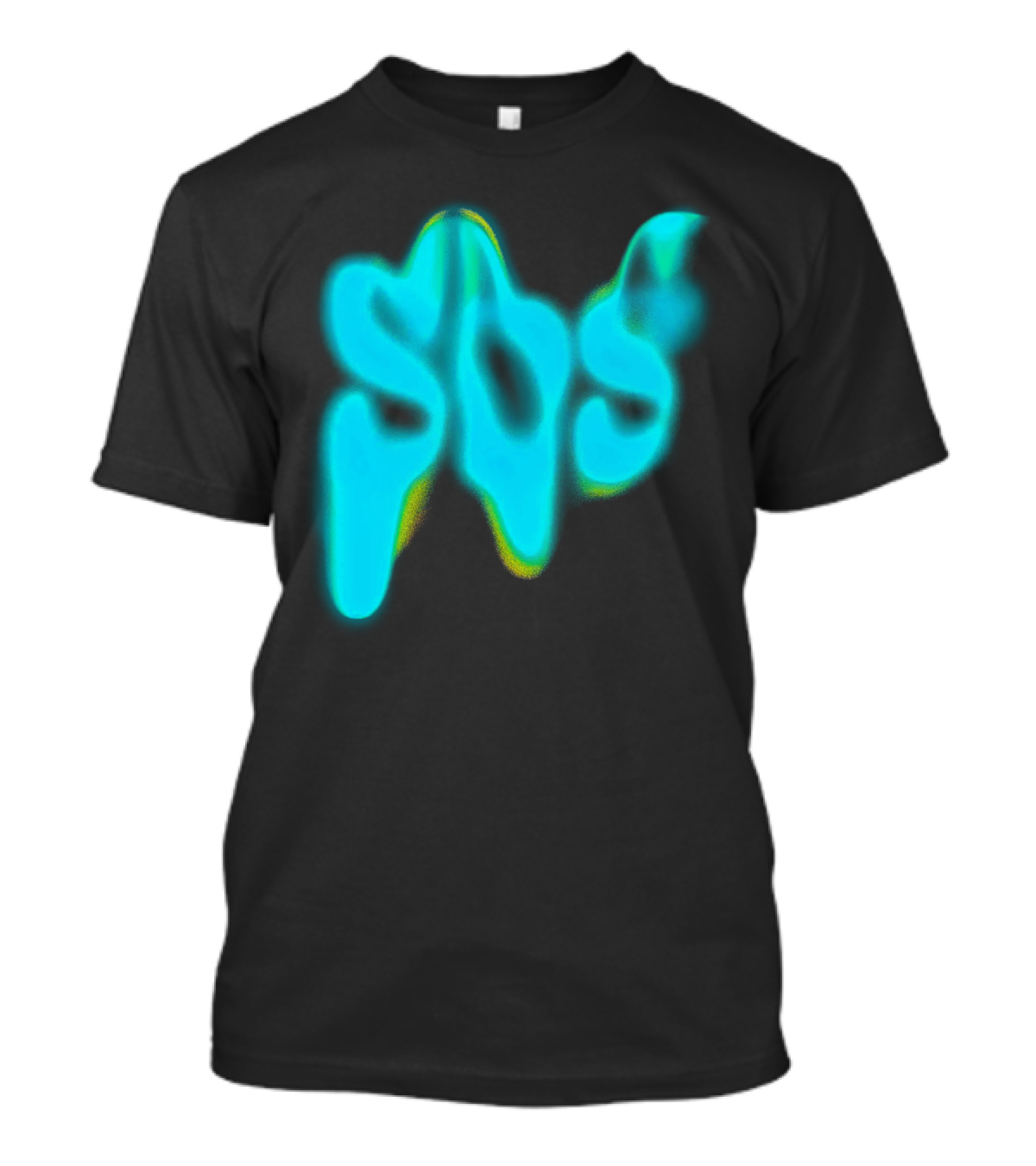 Sza SOS Neon Glow Image T-Shirt