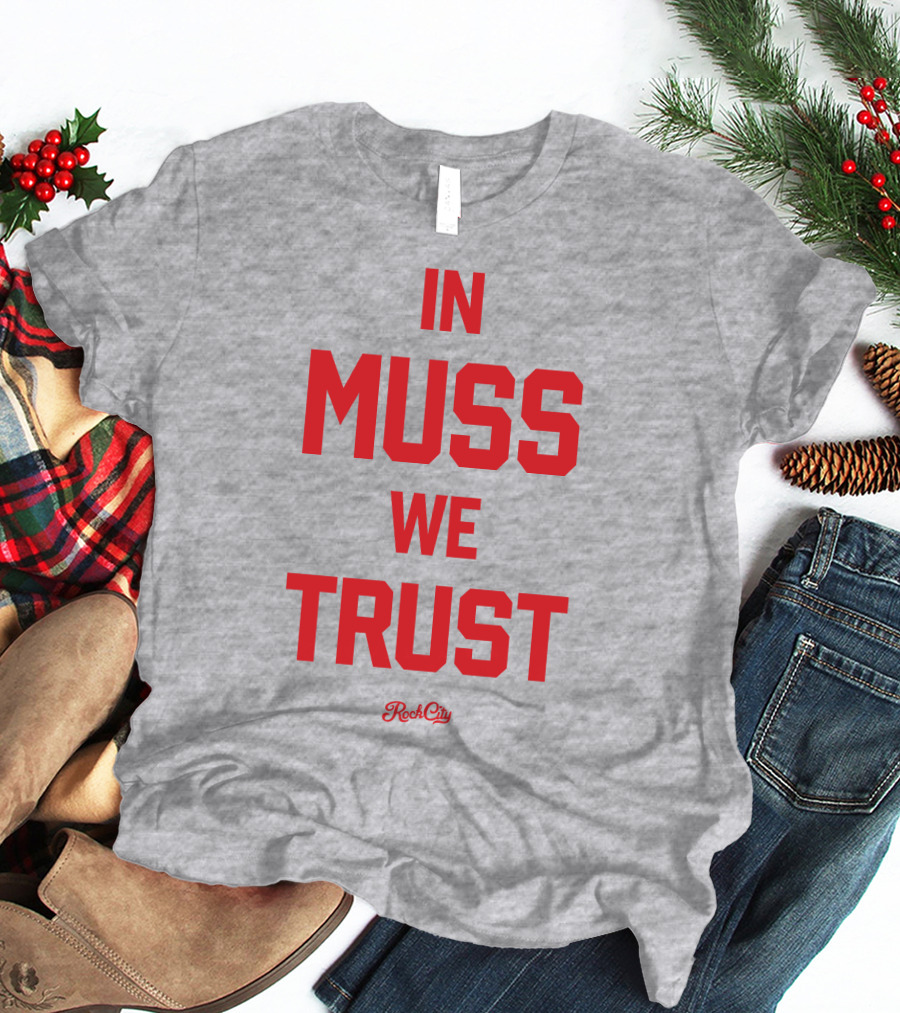 In Muss We Trust Rock City Grey T-Shirt