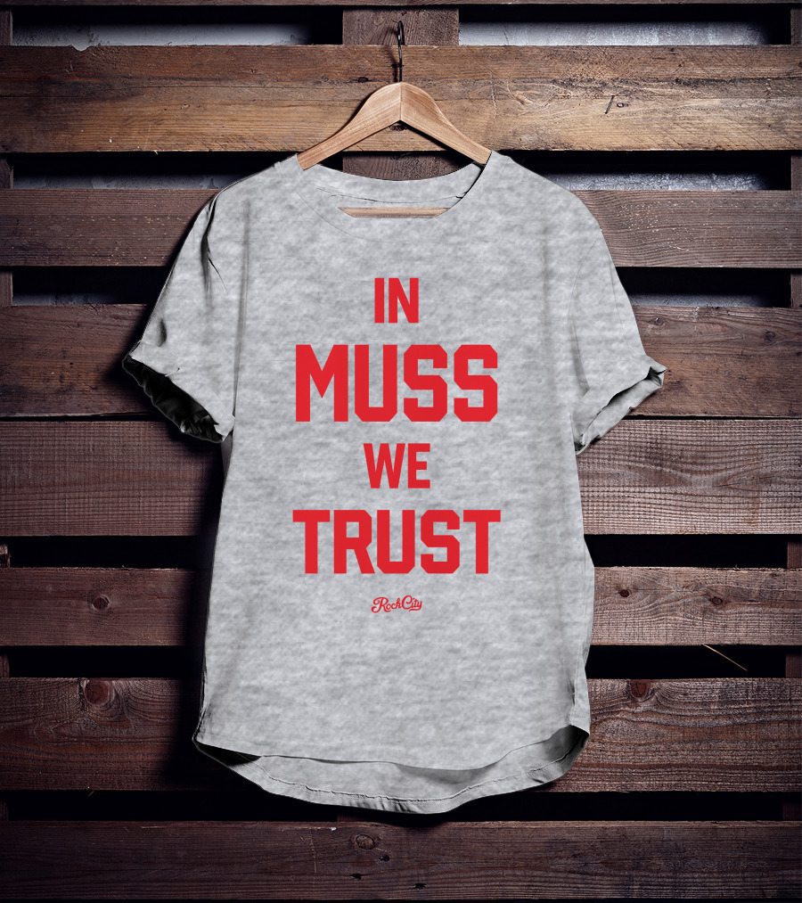 In Muss We Trust Rock City Grey T-Shirt