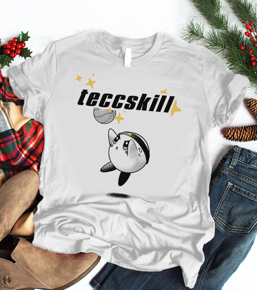 Teccskill Kirby Basketball Star Sparkle T-Shirt