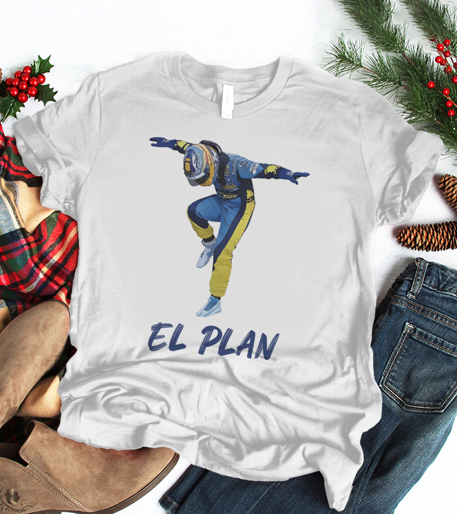 F1 El Plan Racing Celebration NBA Santi Aldama T-Shirt