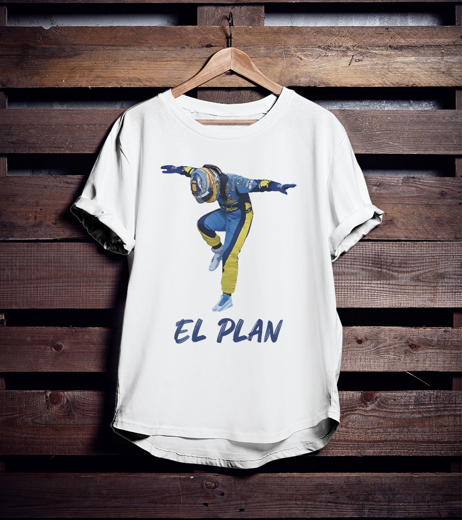F1 El Plan Racing Celebration NBA Santi Aldama T-Shirt